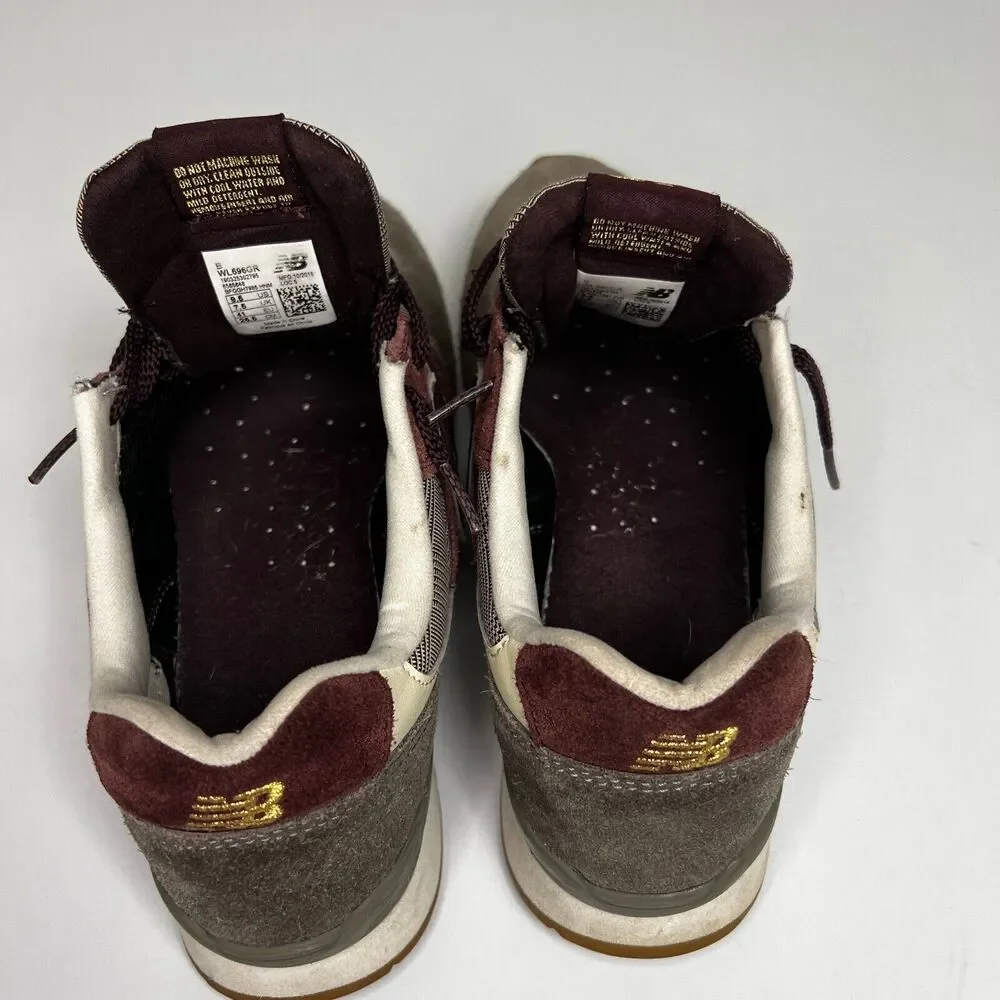 New Balance Womens Size 9.5 696 Glen Check Plaid WL696GR Limited Edition